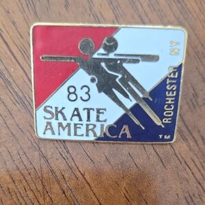 Skate America Collectors Enamel Pin